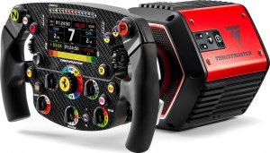 Kierownica Thrustmaster T818 Ferrari SF1000 Simulator Direct Drive 10Nm (2960886) + Lewarek TH8A (4060059) 3