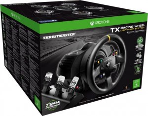 Kierownica Thrustmaster TX Leather Edition (4460133) + Lewarek TH8A (4060059) 3