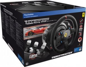 Kierownica Thrustmaster Ferrari T300 Alcantara-Edition (4160652) + Lewarek TH8A (4060059) 7