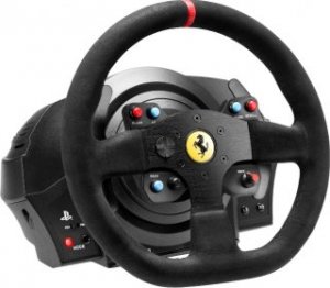 Kierownica Thrustmaster Ferrari T300 Alcantara-Edition (4160652) + Lewarek TH8S (4060256) 9