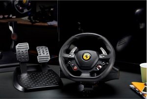 Kierownica Thrustmaster T80 Ferrari 488 GTB Edition (4160672) + Lewarek TH8S (4060256) 2