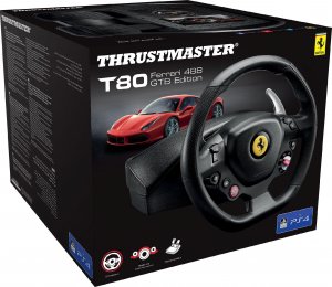 Kierownica Thrustmaster T80 Ferrari 488 GTB Edition (4160672) + Lewarek TH8S (4060256) 7