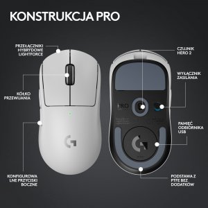 Klawiatura Logitech PRO X TKL Lightspeed GX Brown (920-012148) + G PRO X SuperLight 2 (910-006638) 11