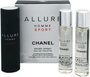 Chanel  Allure Homme Sport (podróżny atomizer + wkłady) EDT 60 ml 1