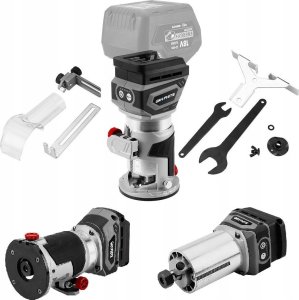 Frezarka Graphite Energy+ 18 V 58GE140 + akumulator 4 Ah z ładowarką 58GE132 2