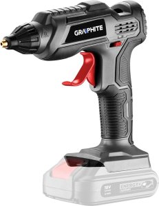 Pistolet do kleju Graphite Energy+ 58G040 18 V + akumulator 4 Ah z ładowarką 58GE132 2