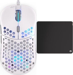 Mysz Endorfy LIX Plus Onyx White (EY6A003) + Podkładka Endorfy Cordura Speed L (EY6B002) 22