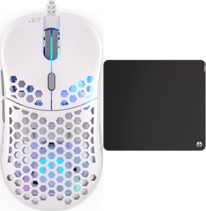 Mysz Endorfy LIX Plus Onyx White (EY6A003) + Podkładka Endorfy Cordura Speed L (EY6B002) 43