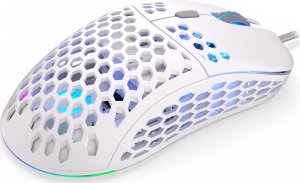 Mysz Endorfy LIX Plus Onyx White (EY6A003) + Podkładka Endorfy Cordura Speed L (EY6B002) 45