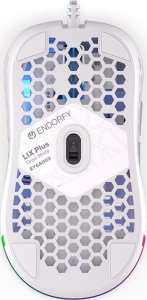 Mysz Endorfy LIX Plus Onyx White (EY6A003) + Podkładka Endorfy Cordura Speed L (EY6B002) 5