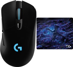 Mysz Logitech G703 Lightspeed (910-005640) + Podkładka Logitech G640 SE 10th Anniversary (943-001335) 1