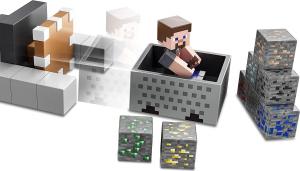 Figurka Mattel Minecraft - Minecart Mayhem Game (GVL55) 1
