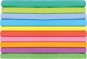 Astra-papier Bibuła marszczona pastel 25x200cm mix (10szt) 3