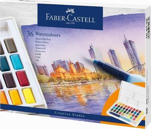 Faber-Castell Farby akwarelowe CS kostki 36 kol. FABER CASTELL 1