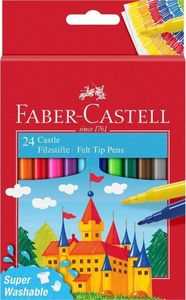 Faber-Castell Flamastry Zamek 24 kolory FABER CASTELL 1