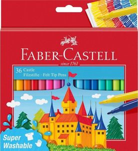 Faber-Castell Flamastry Zamek 36 kolorów FABER CASTELL 1