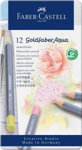 Faber-Castell Kredki akwarelowe Goldfaber Aqua Pastel 12 kolorów 1