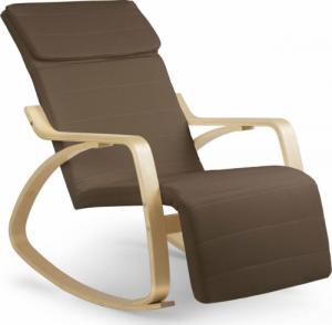 Sofotel Fotel wypoczynkowy bujany Suzi - brązowy 3