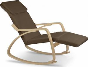 Sofotel Fotel wypoczynkowy bujany Suzi - brązowy 5