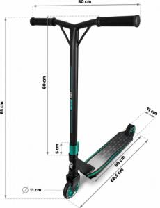 Hulajnoga Soke PRO Turkusowy (1523) 12