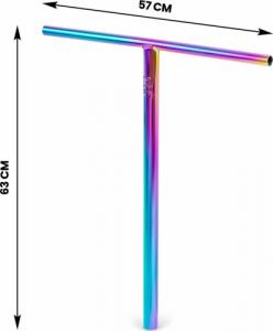Soke Kierownica T-Bar Soke do hulajnogi wyczynowej neochrome 63 cm 3
