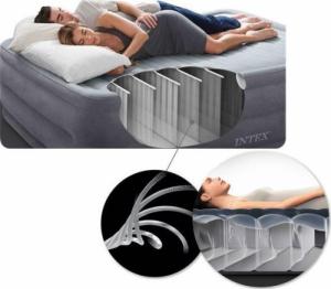 Intex Materac dmuchany z pompką elektryczną 191x137x25 cm (64778) 6