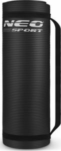 Neo-Sport Mata treningowa NS-923 183 cm x 60 cm x 1.5 cm czarna 5