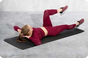 Neo-Sport Mata treningowa NS-923 183 cm x 60 cm x 1.5 cm czarna 9