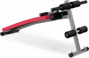 Neo-Sport Ławeczka do ćwiczeń skośna z ekspanderem NS-210 3