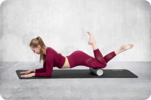 Neo-Sport Roller do ćwiczeń 33x14cm czarny (NS-953) 2