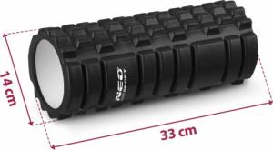 Neo-Sport Roller do ćwiczeń 33x14cm czarny (NS-953) 9