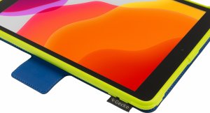 Etui na tablet Gecko Pokrowiec do tabletu Apple iPad (2019/2020) Super Hero niebiesko-zielony 8