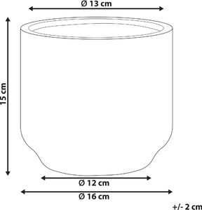 Shumee Wazon na kwiaty wielokolorowy CYME 4