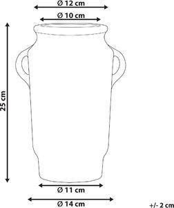 Shumee Wazon na kwiaty niebieski GERRHA 4