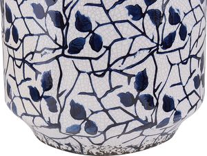 Shumee Wazon na kwiaty biały z niebieskim MYOS 3