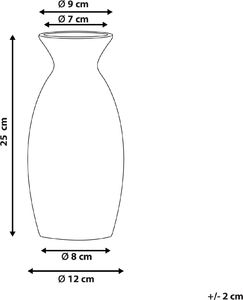 Shumee Wazon na kwiaty biało-niebieski CHALCIS 4