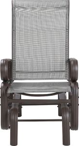 Shumee Krzesło ogrodowe bujane brązowe BORGIO 4