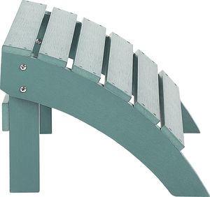 Shumee Podnóżek ogrodowy turkusowy ADIRONDACK 3