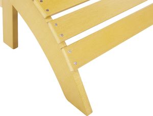 Shumee Podnóżek ogrodowy żółty ADIRONDACK 4