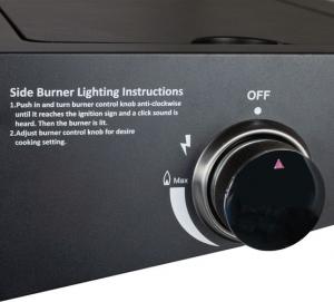 Maltec PartyTogether 4+1 Grill ogrodowy gazowy 14.5 kW 41 cm x 29.5 cm 6