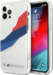 BMW Etui Bmw Bmhcp12Lsktgt Iphone 12 Pro Max 6,7" Transparent Hardcase Motorsport Tricolor 1