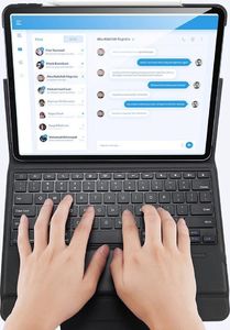 Dux Ducis Dux Ducis Touchpad Keyboard Case Etui Na Tablet Bezprzewodowa Klawiatura Bluetooth Ipad Pro 12.9'' 2020 Czarny 11