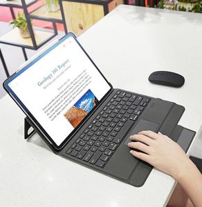 Dux Ducis Dux Ducis Touchpad Keyboard Case Etui Na Tablet Bezprzewodowa Klawiatura Bluetooth Ipad Pro 12.9'' 2020 Czarny 14