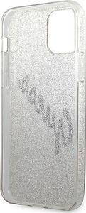 Guess Guess Guhcp12Spcuglsgo Iphone 12 Mini 5,4" Złoty/Gold Hardcase Glitter Gradient Script 7
