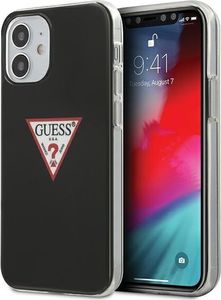 Guess Guess Guhcp12Spcuctlbk Iphone 12 5,4" Czarny/Black Hardcase Triangle Collection Guess / Gue000856 1