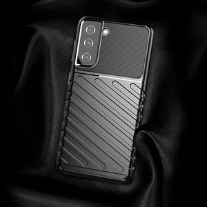 Hurtel Thunder Case Elastyczne Pancerne Etui Pokrowiec Samsung Galaxy S21 Fe Czarny 3
