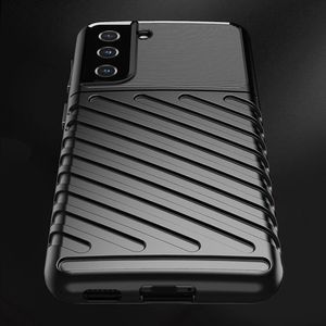 Hurtel Thunder Case Elastyczne Pancerne Etui Pokrowiec Samsung Galaxy S21 Fe Czarny 5