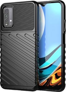 Hurtel Thunder Case Elastyczne Pancerne Etui Pokrowiec Xiaomi Poco M3 / Xiaomi Redmi 9T Czarny 1