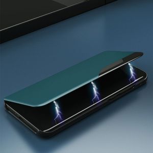 Hurtel Eco Leather View Case Elegancki Futerał Etui Z Klapką I Funkcją Podstawki Xiaomi Poco M3 / Xiaomi Redmi 9T Niebieski 5