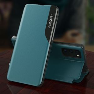 Hurtel Eco Leather View Case Elegancki Futerał Etui Z Klapką I Funkcją Podstawki Xiaomi Poco M3 / Xiaomi Redmi 9T Niebieski 6